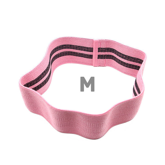 Non-slip Resistance Band For Leg And Butt，Home Fitness Workout Accessories (Pink)