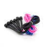 PVC Lightweight Jump Ropes for Cardio Fitness (Color：Black)