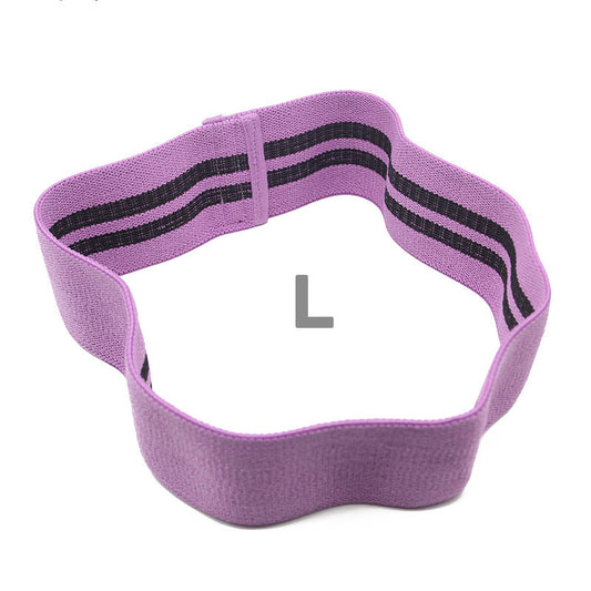 Non-slip Resistance Band For Leg And Butt，Home Fitness Workout Accessories (Purple)